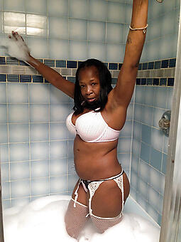 superannuated ebony full-grown shows say no to nice tits